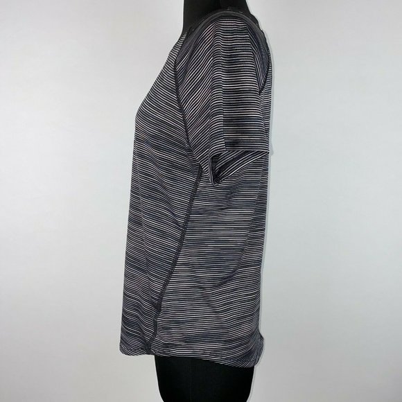 Tek Gear Dry Tek S Striped Activewear Tee - Picture 4 of 8